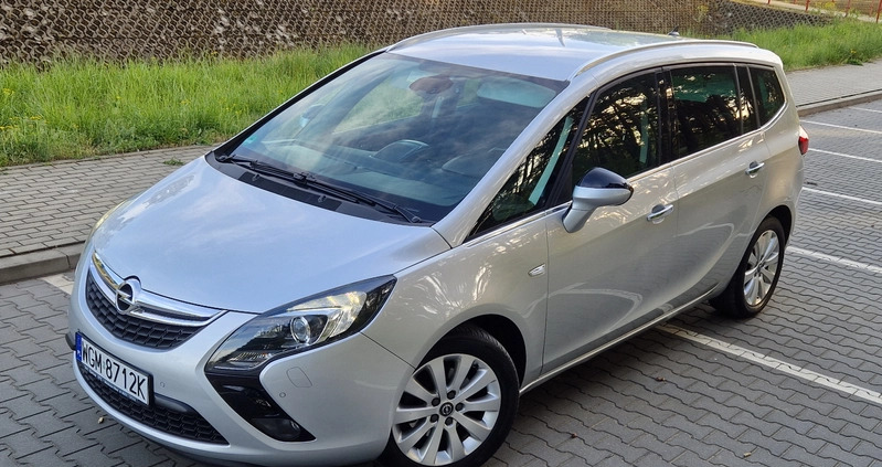 Opel Zafira cena 36900 przebieg: 189000, rok produkcji 2012 z Żyrardów małe 704